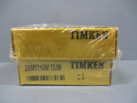 Timken 2MM9310WIDUM Super Precision Bearing d5 D4 Set of Two