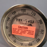 Tel-Tru Stainless Steel Dial Thermometer 5003230