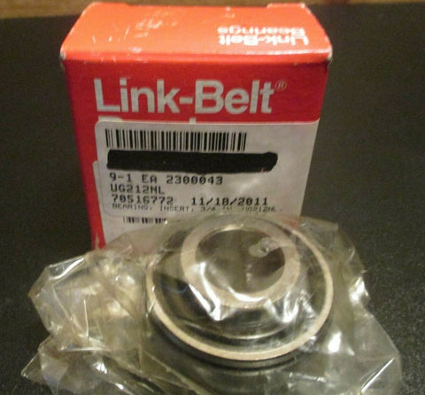 LinkBelt Insert Ball Bearing 3/4"ID UG212NL