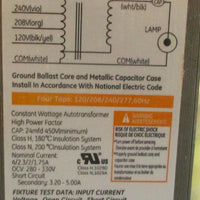 GE GEM400MLTAA45 Metal Halide Ballast 120/208/240/277V 72149