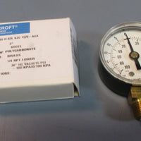 Ashcroft Pressure Gauge 20W1005 H 02L XZC 15/V-AG