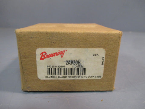 BROWNING 2GROOVE SHEAVE PULLEY 2AK30H