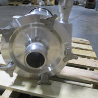 Fristam FPR742180 Hygenic Centrifugal Pump w/ Baldor CSSEWDM3711T 10HP Motor