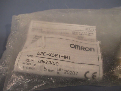 Omron Proximity Sensor 12-24VDC E2E-X5E1-M1