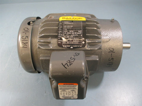 Baldor VM3581T 1 HP 1725 RPM 460 Volts Electric Motor  New