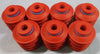 PIAB BL50-2 Red Vacuum Suction Cup Bellows 53mm H 50mm OD Silicone (Lot of 7)