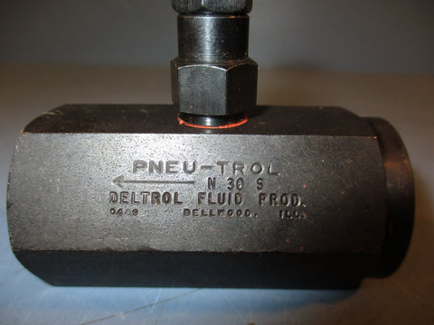 Deltrol Fluid Products PneuTrol N30S Check Valve
