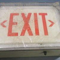Hoffman 403013PCICC Single Side Exit Sign 15.5"/11.5"/5.5"