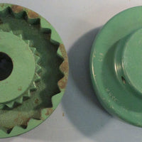 TB Woods 8SM X 35MM Coupling Flange Max RPM 4500 Keyed Bore Lot of 2