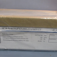 Freudenberg 53398683 HEPA/ULPA Filter  SF14A0762X0915X080X05F16NCF