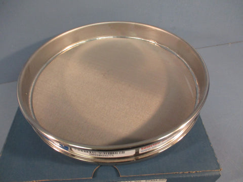 VWR 57334590 #200 U.S. Standard Testing Sieve 8" Dia 0.050mm Wire Dia Stainless