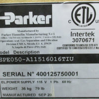 Parker Starlette Plus E SPE050-A11516016TIU Air Dryer 50 SCFM, 3/4" NPT