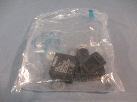 FESTO MSFW-110-50/60 (6720) Solenoid Valve Coil, 3-Pin, 110Vac