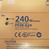 Idec PS5RG24 240W Output Power Supply 100240VAC Input