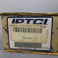 IPTCI 3Bolt Ball Bearing Flange Unit 11/4" SUCTFB 206 20 N L3