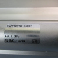 SMC Pneumatic Air Cylinder, Double Acting Single Rod CQ2B100TN40DMZ