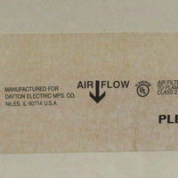 (Lot of 6) Air Handler 2W238 Pleated Air Filter 12" x 24" x 4" MERV 7