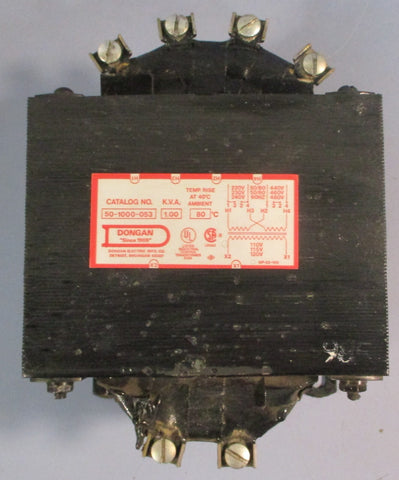 Dongan 501000053 Industrial Control Transformer 1.00KVA 50/60Hz