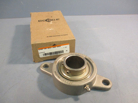 Dodge 127684 F2B-SCEZ-104S-SHCR Stainless Steel Flange Mount Bearing (1-1/4")