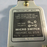 Honeywell 1LS56 Micro Limit Switch 10A 600VAC 1/2HP