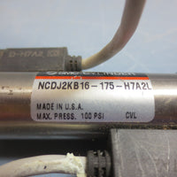 SMC NCDJ2KB16175H7A2L 100 PSI Cylinder NCDJ2KB16175H7A2L