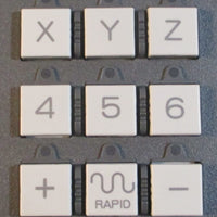 Fanuc A02B-0323-C233 Operator's Panel N320-4824-T905/20 [RS]
