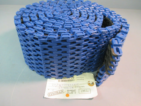 Uni-Chains Conveyor Belt  4-1/2 IN WD FLEX SNB C 4.5 RUBBER