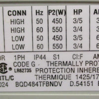 Edwards RV12 Vacuum Pump A65501906 w/ EMF 20 Oil Mist Filter