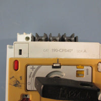AllenBradley 190CPS40 Coordinated Protected Starter Assy w/ 190P100, 190A40
