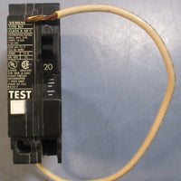 Siemens BF120 ITE Circuit Breaker Type BLF 120VAC Class A 1 Pole