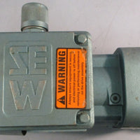 Sew Eurodrive RF17DT71D4BM605HRZ Gearmotor DFT71 4.51:1 Ratio 20mm Shaft Dia NOS