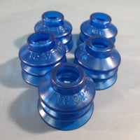 Lot of (5) Vaccon Bellows Item # VC-32ABC, Round Vacuum Cups