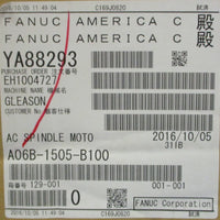 Fanuc A06B1505B100 AC Spindle Motor *Factory Sealed*