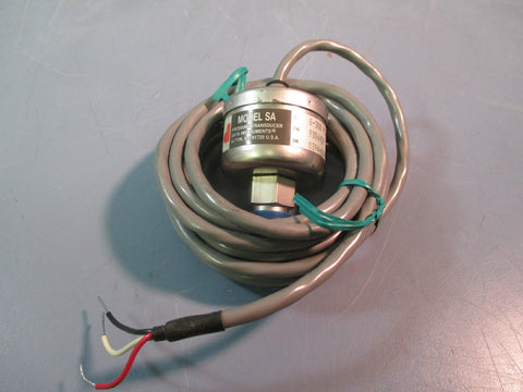 Data Instruments Model SA Pressure Transducer 0300 PSIA 9306429
