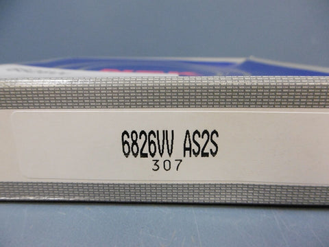 NIB Sealed NSK 6826VV AS2S Deep Groove Single Row Bearing 130MM ID 165MM OD