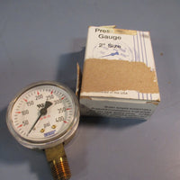Wika Type 111.11 Pressure Gauge 2" Range 400PSI 1/4"NPT LM 8611050