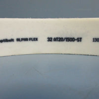 Optibelt Alpha Flex Timing Belt 32AT20/100ST 130218 1500mm Lg 35mm Wd 20 Pitch