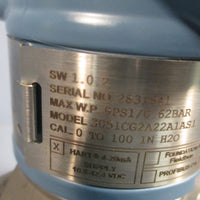 ROSEMOUNT PRESSURE TRANSMITTER 3051CG2A22A1AS1B4