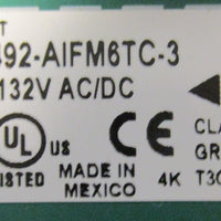 Allen Bradley 1492AIFM6TC3 Terminal Analog Thermocouple 6 channel