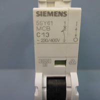 Siemens 5SY61 Miniature Circuit Breaker C13 ~230/400V Lot of Two