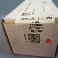 Sun Hydraulics Corporation FXBALAV-0.33GPM-AAJ Flow Control Valve Factory Sealed