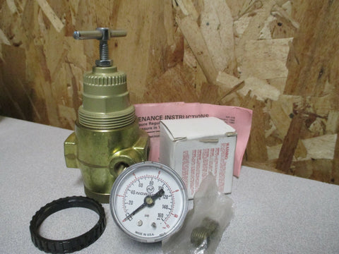 NORGREN VALVE REGULATOR 1/4 250 PSIG R43201NGLA