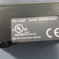 Keyence FSV32P Photoelectric Fiber Optic Amplifier 24V 20mA Lot of 9