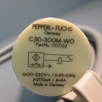 Pepperl & Fuchs Proximity Sensor CJ10-30GK-W0 NEW