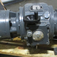 Shimpo Ringcone RA4073M1.5 Gearbox w/ Baldor VWDM3558T Motor 13/4" Shaft Dia