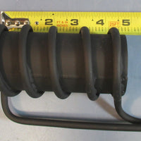 Inductive Heater Heating Coil Element 0.25" OD 0.126" ID 2" Dia. Shroud Lot of 2