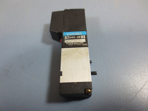 Koganei Ltd A0404E1 Pressure Regulator Solenoid Air Valve 24V Vdc Used