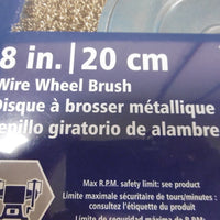 Kobalt 0323611 8" Inch Wire Wheel Brush