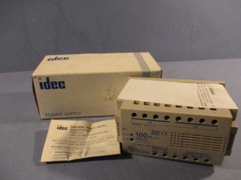 IDEC 100W 24VDC POWER SUPPLY PS5RE24