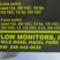 Univeral Flow Monitors MNASB60GLM10150V.9A1NR20U Flow Meter Type 1213